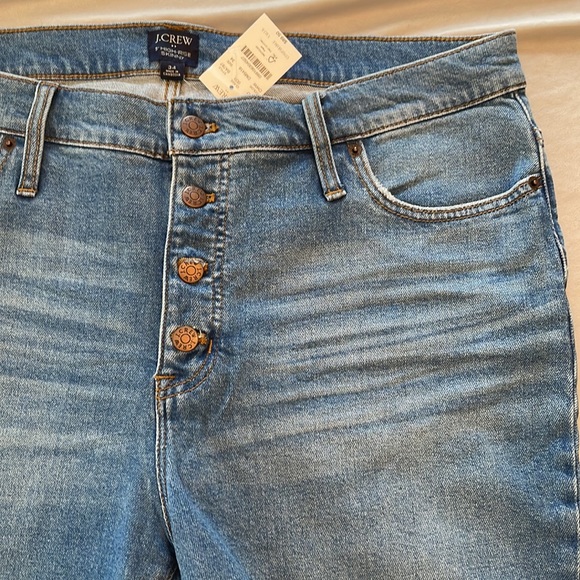 J. Crew 9” High Rise Skinny All Day Stretch Jeans - Picture 5 of 6